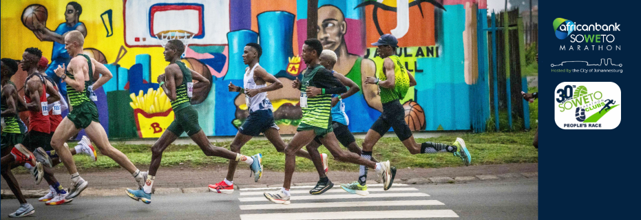 African Bank Soweto Marathon 2025- 30th Edition banner